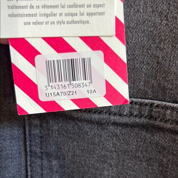 Kids Billiblush Denim Button-Up Shirt/Light Jacket Pink Buttons Bedazzle on Back - Picture 10 of 10